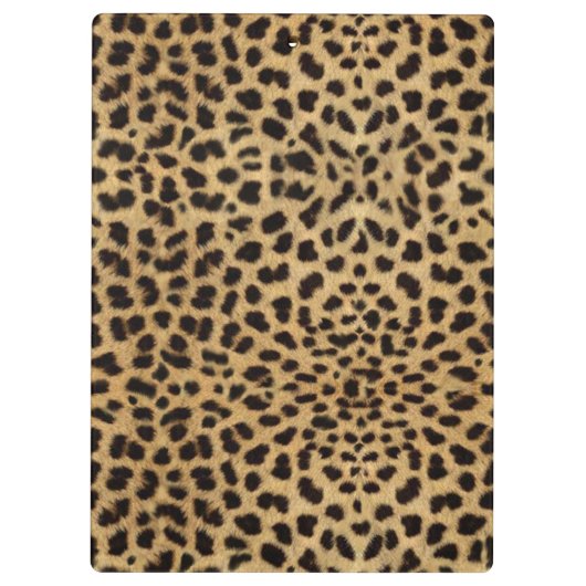 Luipaardprint Klembord (Achterkant)
