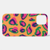 Luipaardprint, kleurrijk dierenpatroon. Case-Mate iPhone case (Achterkant (horizontaal))
