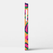 Luipaardprint, kleurrijk dierenpatroon. Case-Mate iPhone case (Achterkant / Links)