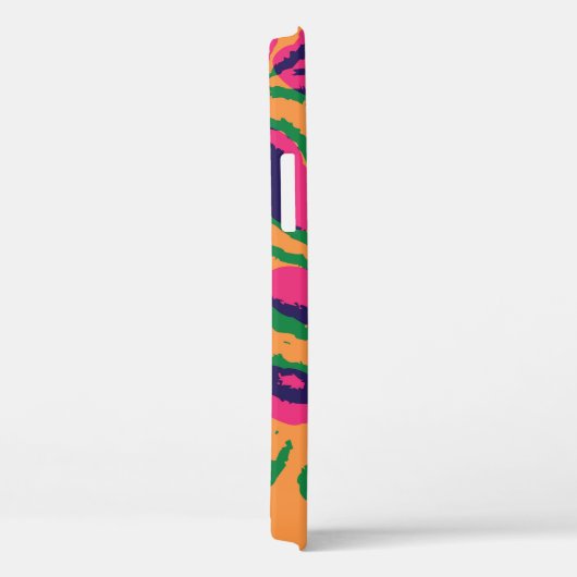 Luipaardprint, kleurrijk dierenpatroon. Case-Mate iPhone case (Achterkant / Rechts)