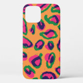 Luipaardprint, kleurrijk dierenpatroon. Case-Mate iPhone case (Achterkant)