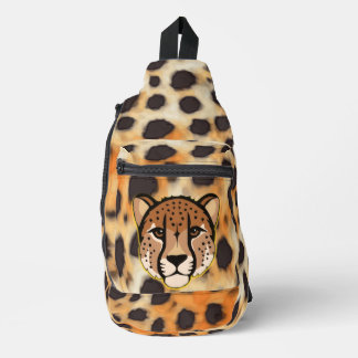 Luipaardprint Kracht Sling Bag