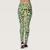 Luipaardprint leggingen leggings (Achterkant)