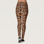 Luipaardprint Leggings (Achterkant)