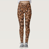 Luipaardprint Leggings (Voorkant)