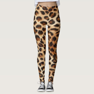 Luipaardprint Leggings, Dames Dierenprint Broeken, Leggings