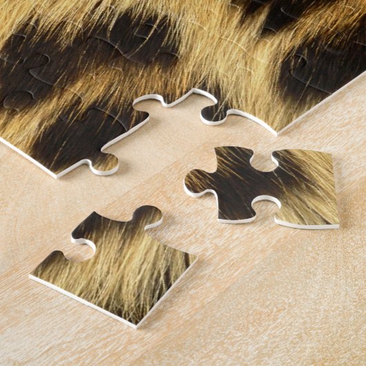 Luipaardprint Legpuzzel (Zijkant)