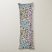 Luipaardprint Lichaamskussen (Achterkant (Verticaal))