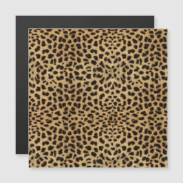 Luipaardprint magnetische kaart