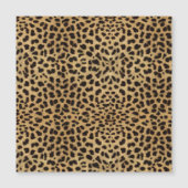 Luipaardprint magnetische kaart (Voorkant)