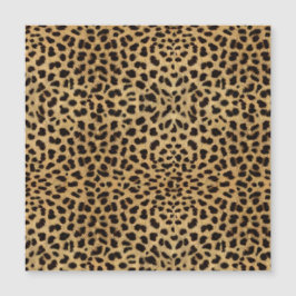 Luipaardprint magnetische kaart