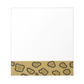 Luipaardprint Notitieblok (Voorkant)