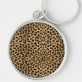 Luipaardprint patroon sleutelhanger (Voorkant)