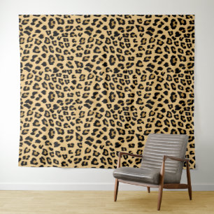 Luipaardprint patroon wandkleed
