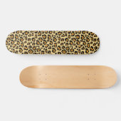 Luipaardprint  persoonlijk skateboard (Horizontaal)