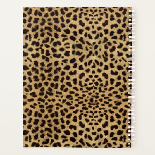 Luipaardprint Planner (Achterkant)