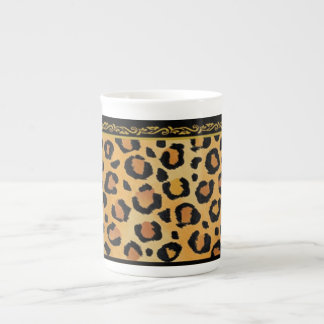 Luipaardprint Porselein Kop