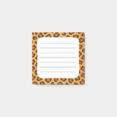 Luipaardprint Post-it® Notes (Voorkant)
