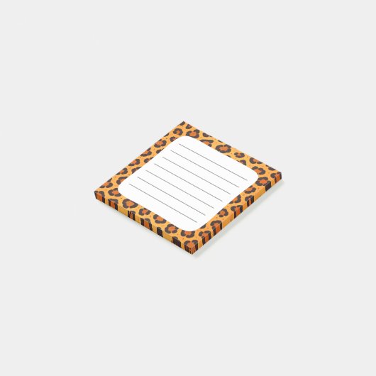 Luipaardprint Post-it® Notes (Schuin)