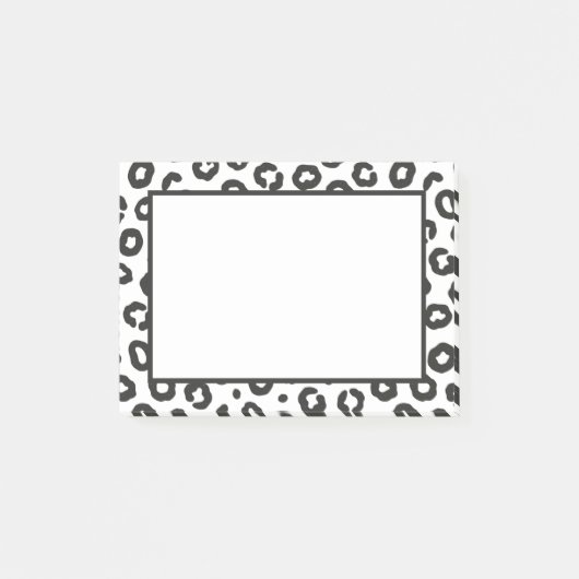 Luipaardprint Post-it® Notes (Voorkant)