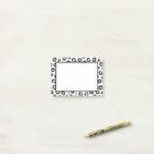 Luipaardprint Post-it® Notes (Op bureau)