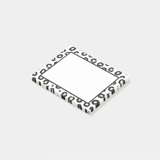Luipaardprint Post-it® Notes (Schuin)