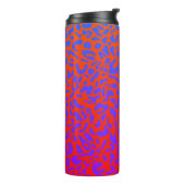 Luipaardprint Psychedelisch Thermosbeker (Gedraaid links)