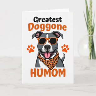 Luipaardprint Puppy Liefde Kaart