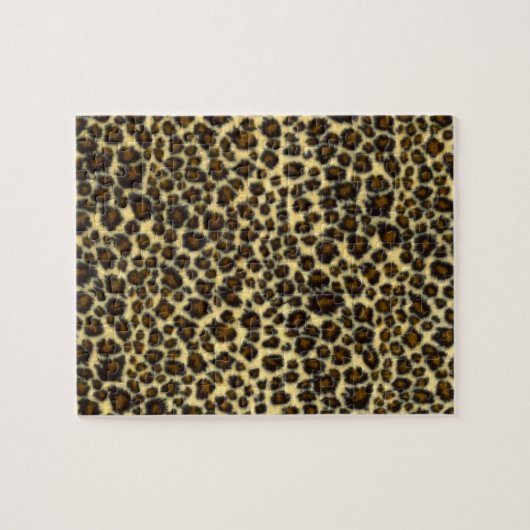 Luipaardprint Puzzel (Horizontaal)