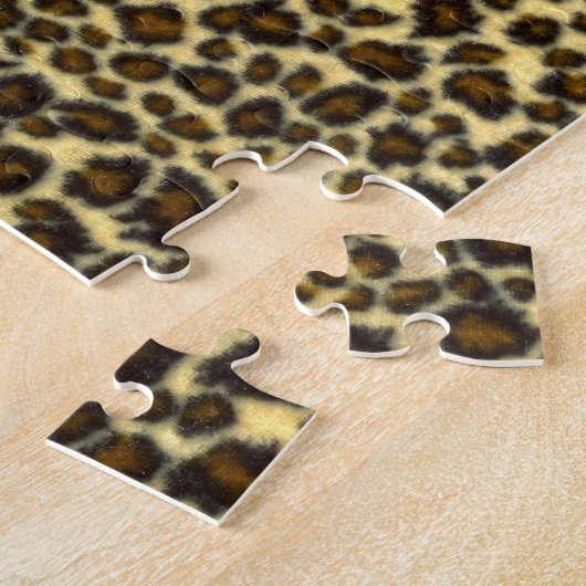 Luipaardprint Puzzel (Zijkant)