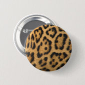 Luipaardprint Ronde Button 5,7 Cm (Voorkant /achterkant)