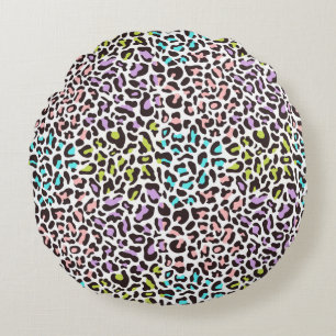 Luipaardprint Ronde Kussen