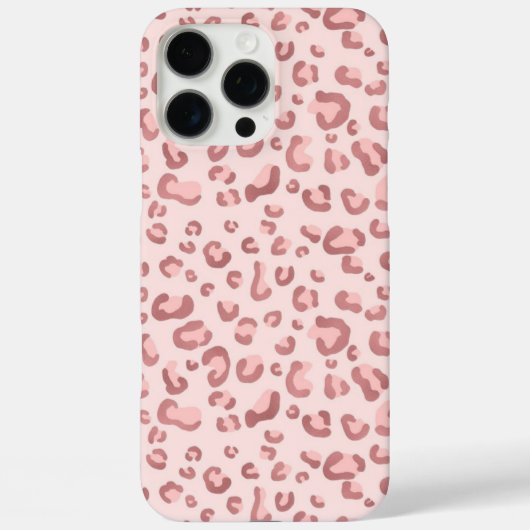 Luipaardprint roze hoes (Achterkant)