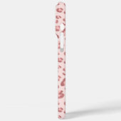 Luipaardprint roze hoes (Achterkant / Links)
