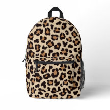 Luipaardprint Rugzak - Wilde Stijl Tas