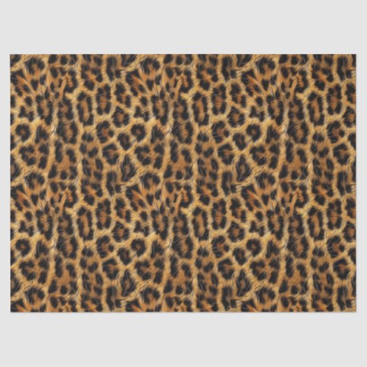 Luipaardprint Safari Feest ID1153 Tissuepapier (Voorkant)