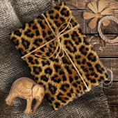 Luipaardprint Safari Feestje ID1153 Cadeaupapier