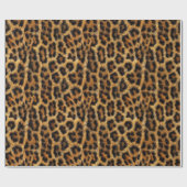 Luipaardprint Safari Feestje ID1153 Cadeaupapier (Vlak)