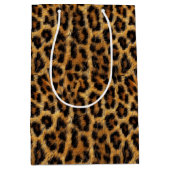 Luipaardprint Safari Feestje ID1153 Medium Cadeauzakje (Voorkant)