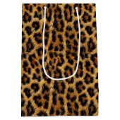 Luipaardprint Safari Feestje ID1153 Medium Cadeauzakje (Achterkant)
