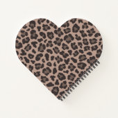  luipaardprint Spiral Notitieboek (Achterkant)