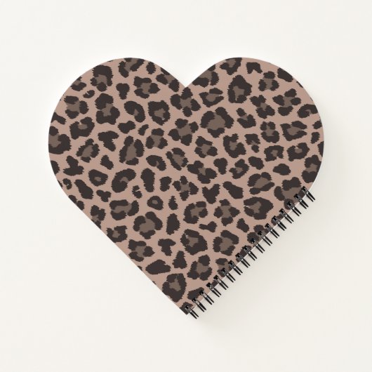 luipaardprint Spiral Notitieboek (Achterkant)