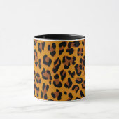 Luipaardprint Stippen Patroon Mok (Midden)