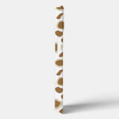 Luipaardprint - Taupe Tannig en Wit Case-Mate iPhone Case (Achterkant / Rechts)