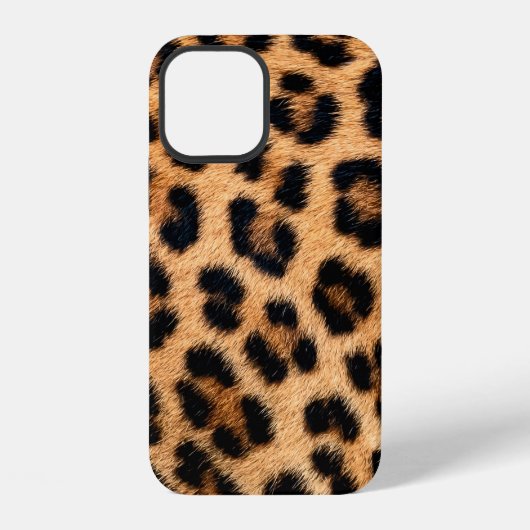 Luipaardprint textuur iPhone hoesje (Achterkant)