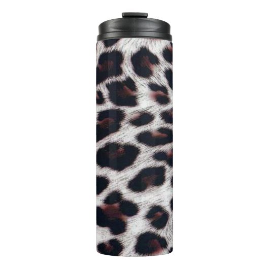 Luipaardprint Thermosbeker (Voorkant)