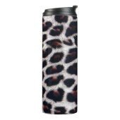 Luipaardprint Thermosbeker (Gedraaid links)