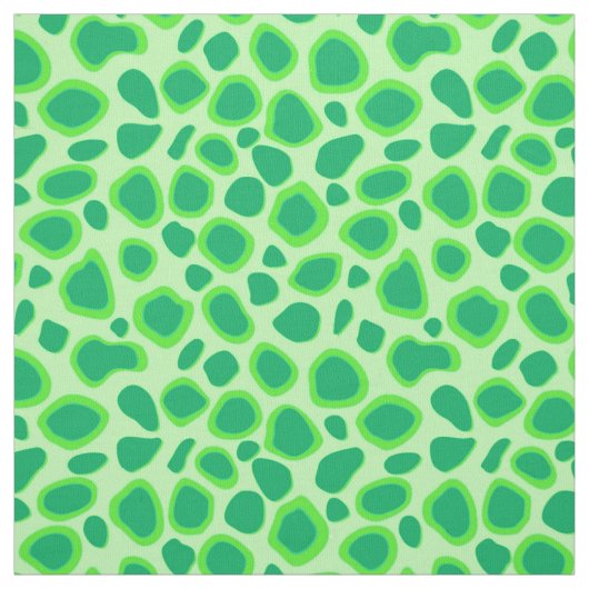 Luipaardprint - tinten mintgroen stof (Swatch)