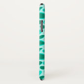 Luipaardprint - Turquoise en Aqua Case-Mate iPhone Case (Achterkant / rechts)