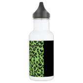 Luipaardprint, zebraprint, dierenprint, groen waterfles  (Links)